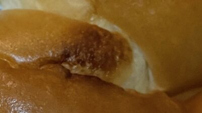 パン焦げてる